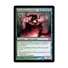 WotC MtG Eventide Overbeing of Myth (R) VG