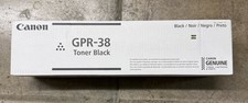 Canon GPR-38 3766B003 Black Toner Cartridge Genuine New Sealed Fast Ship