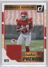 2016 Donruss Rookie Phenom Jersey Relics Demarcus Robinson #20 1h1