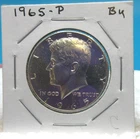 1965-P Kennedy Half Dollar Silver Coin / Brilliant Uncirculated (C)