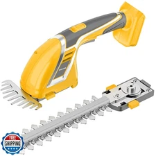 Rozlchar Cordless Hedge Trimmer and Grass Shears Handheld Compatible for Dewa