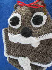 Baby Puppy Dog Diaper Cover Set Hat  Matching Diaper Cover Acrylic 6 months