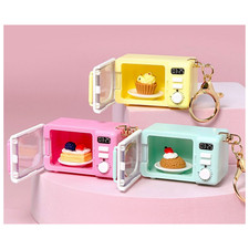 Keychain Phone Charm Bag Pendant Accessory Mini Microwave Random