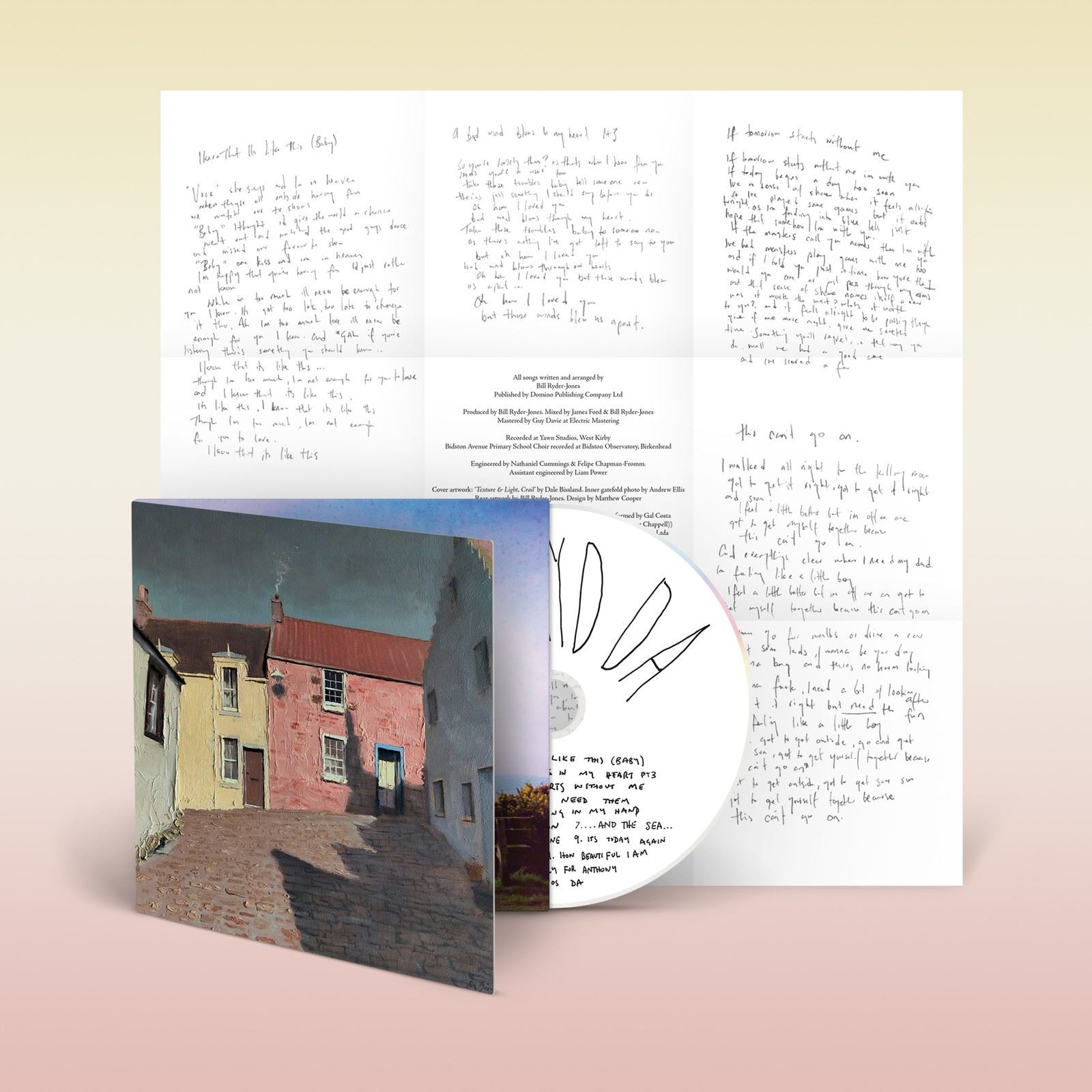 Bill Ryder-Jones - Iechyd Da (Domino Records) CD Album