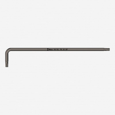 Wera 024455 T20 x 137mm Torx L-key with Holding Function