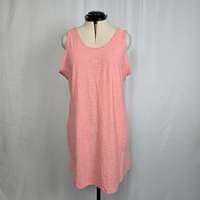 U.S. Apparel Tank Swim Coverup Women's S Grapefruit NWT