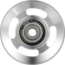 Aluminum Gym Pulley Wheel 3.46 x 7.08 x 0.78 Inch, 3.57 lb, Set of 9 Smooth