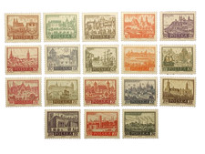 POLSKA Fi 1044-1061 ** 1960 Historyczne miasta polskie