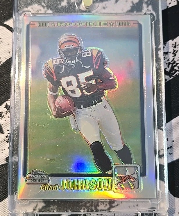 2001 Topps Chrome - Rookie Refractor #259 Chad Johnson 458/999 (RC)