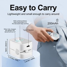 LED Light Nail Treatment ,Nail Fungus Treatment Device, Foldable Home Care For D