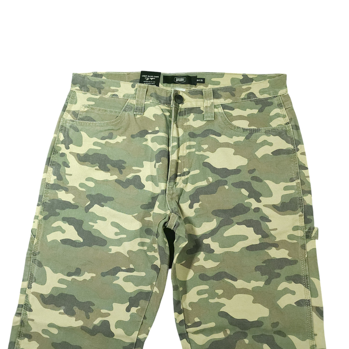 Berkley Jensen Pants 34x32 Mens Baggy Relaxed Straight Carpenter Camo Workwear  View 3