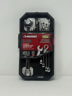 #ad Husky BITE SAE Combination Wrench Set 10 Piece $24.99