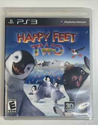 HAPPY FEET TWO PLAYSTATION 3 PS3 COMPLETE CIB SCRATCH FREE DISC EXCELLENT