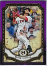 * ANDREW BENINTENDI * 2018 TOPPS MUSEUM PURPLE PARALLEL # 53/99