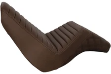 818-27-176BR NEW SADDLEMEN STEP UP BROWN SEAT FITS 2018-2025 HARLEY FLFB/S FXBR