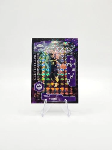2025 Topps Chrome Trae Young Refractors Purple (RAW)