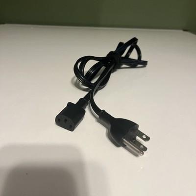 3 Prong  Volex 125V 10A Power Cord E62405 Black 6ft VNC13S Open Box