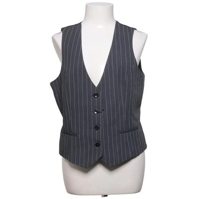 Lindex, Anzugweste, Größe: 42, Grau, Elasthan/Polyester/Viskose #DNP