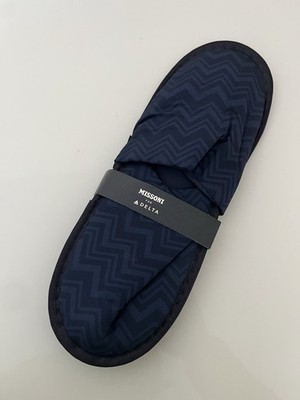   NEW Delta Airlines - MISSONI Delta One SLIPPERS unused UNISEX