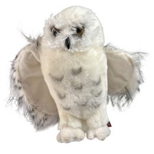 Douglas Cuddle Toys Snowy Owl Plush White Black Stuffed Animal 3841 2014