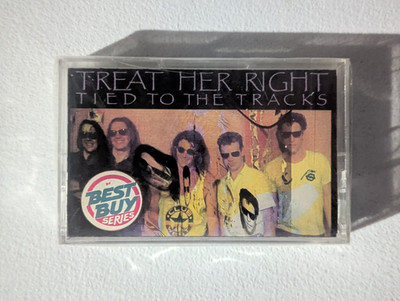 TREAT HER RIGHT Tied To The Tracks SEALED 1989 1st Press Cassette Tape Morphine