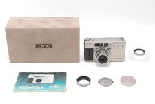 MINT in Box Contax TVS Gold Point Shoot 35mm Film Camera From JAPAN