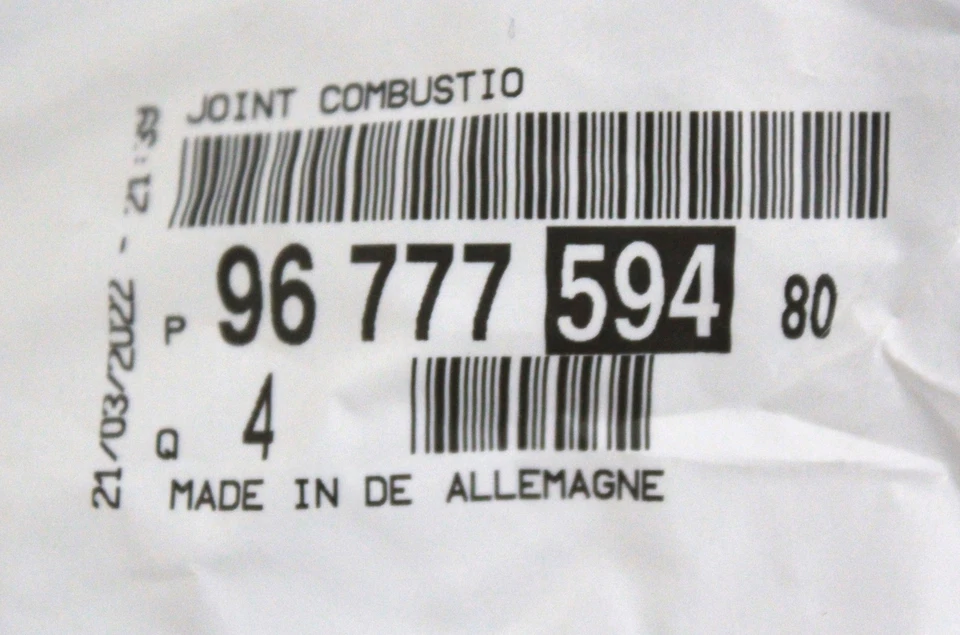 CANTIDAD:4 Volkswagen Golf VI Passat B6 Caddy Polo V Inyector Soporte Sello 9677759480 Foto 4 de 4