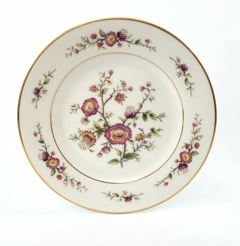 Vintage Porcelain 5 Piece Place Setting Dinnerware Set ASIAN SONG  by Noritake