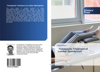 Karthikeyan T | Therapeutic Treatment Of Lumbar Spondylosis | Taschenbuch (2020)