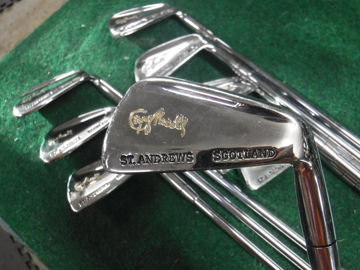 Fer De Golf Vintage George Nicoll - Manche Hickory, 2 Fers T Barber R 598970