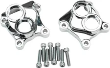 Harddrive Chrome Tappet Cover Set for Harley Dyna Wide Glide 99-17