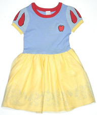 Disney Princess Girls Snow White Seven Dwarfs Size L kids Dress