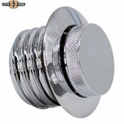 Screw In Gas Tank Cap Pop Up Vented Fits For Harley Davidson 1982 1995 Chrome