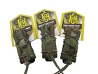 LOT OF (3) HIGH SPEED GEAR MULTICAM PISTOL MAG POUCH SINGLE MAGAZINE TACO MOLLE