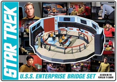 AMT Star Trek USS Enterprise Bridge 1/32 Model Kit for sale online