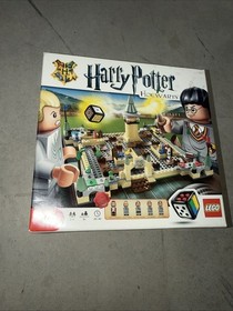 LEGO 3862 HARRY POTTER HOGWARTS GAME - COMPLETE W/BLDG & GAME INSTRUCTIONS- 2010