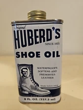 Huberd’s Shoe Oil - Leather Conditioner and waterproofer Since 1921. Easy Pou...