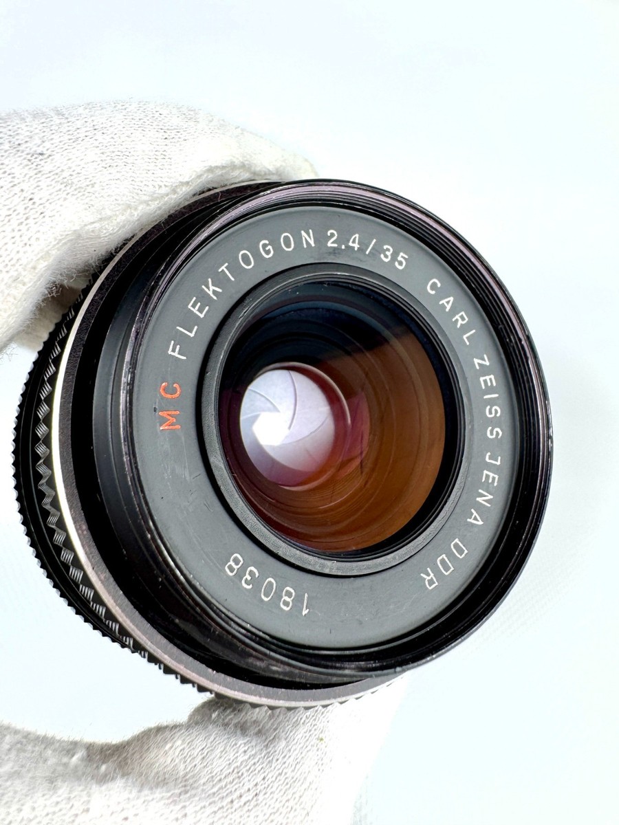 Carl Zeiss Jena Flektogon 35mm f/2.4 MC Lens M42 DDR Wide Angle
