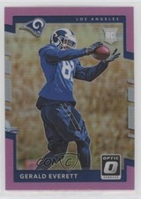 2017 Donruss Optic Rookies Pink Prizm Gerald Everett #142 0o6v
