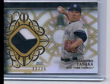 Masahiro Tanaka 2015 Topps Tribute Gold Relic #TR-MT 22/25