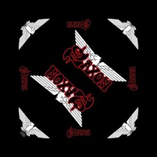 Authentic Saxon Eagle Logo Bandana NEW