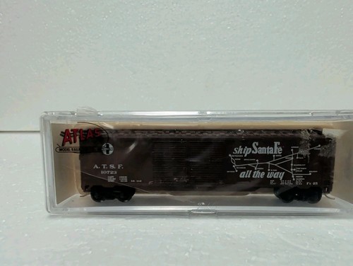 Coche de caja Atlas escala N #36271 50' DD - Santa Fe "El Capitán" ATSF #10723 | Condition: New