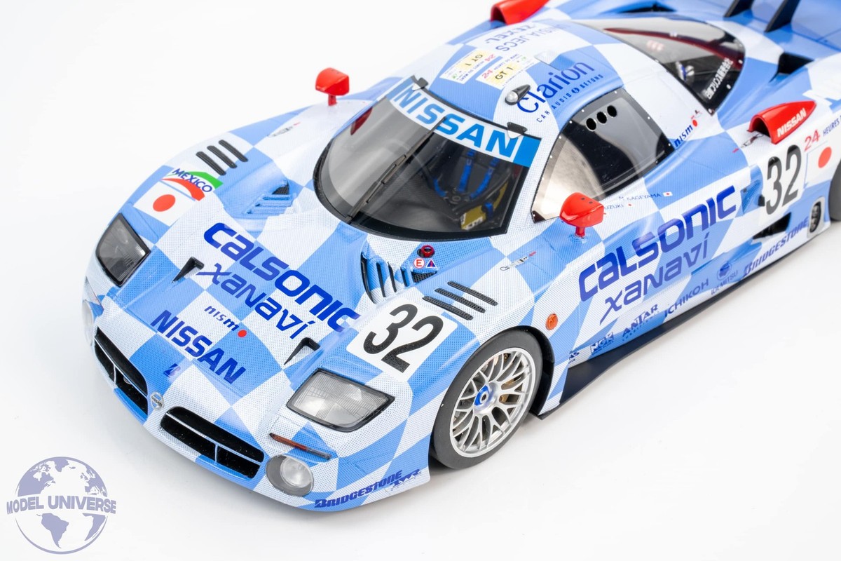 GT Spirit - 1:18 Nissan R390 GT1 No.32 Le Mans 24h 1998 Blue