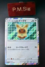 Poncho Wearing Eevee 142/SM-P Eevee Mega Campaign Promo 2017 Holo Pokemon Card