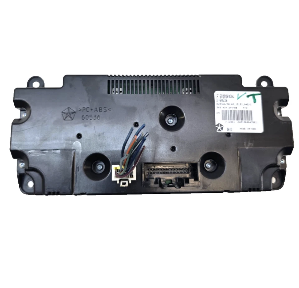 Dodge Durango 2011-13 climatizador aire acondicionado calefacción control de temperatura 68088603AL OEM Foto 2 de 3