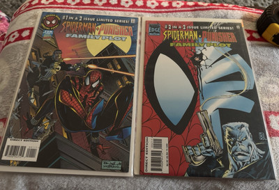 SPIDER-MAN / PUNISHER: FAMILY PLOT #'s 1-2 (MARVEL MINI SERIES, 1996), NM