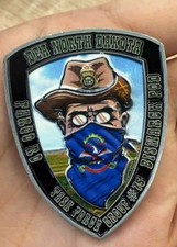 DEA North Dakota Fargo RO Task Force Group 75 challenge coin