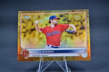 2022 Topps Chrome Gilded Collection - Shane Bieber #53 - 70/99