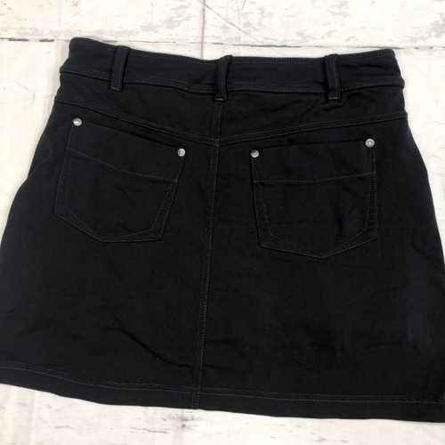 Athleta Damen Freizeit A-Linie Mini Skort Rock Größe Small schwarz M016-24 - Bild 13 von 13