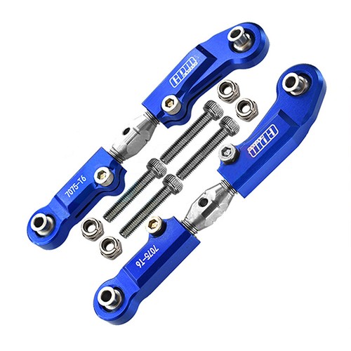 2PCS Steering Steel Tie Rods for ARRMA 1/7 LIMITLESS ALL-ROAD 7075-T6 - Picture 5 of 8